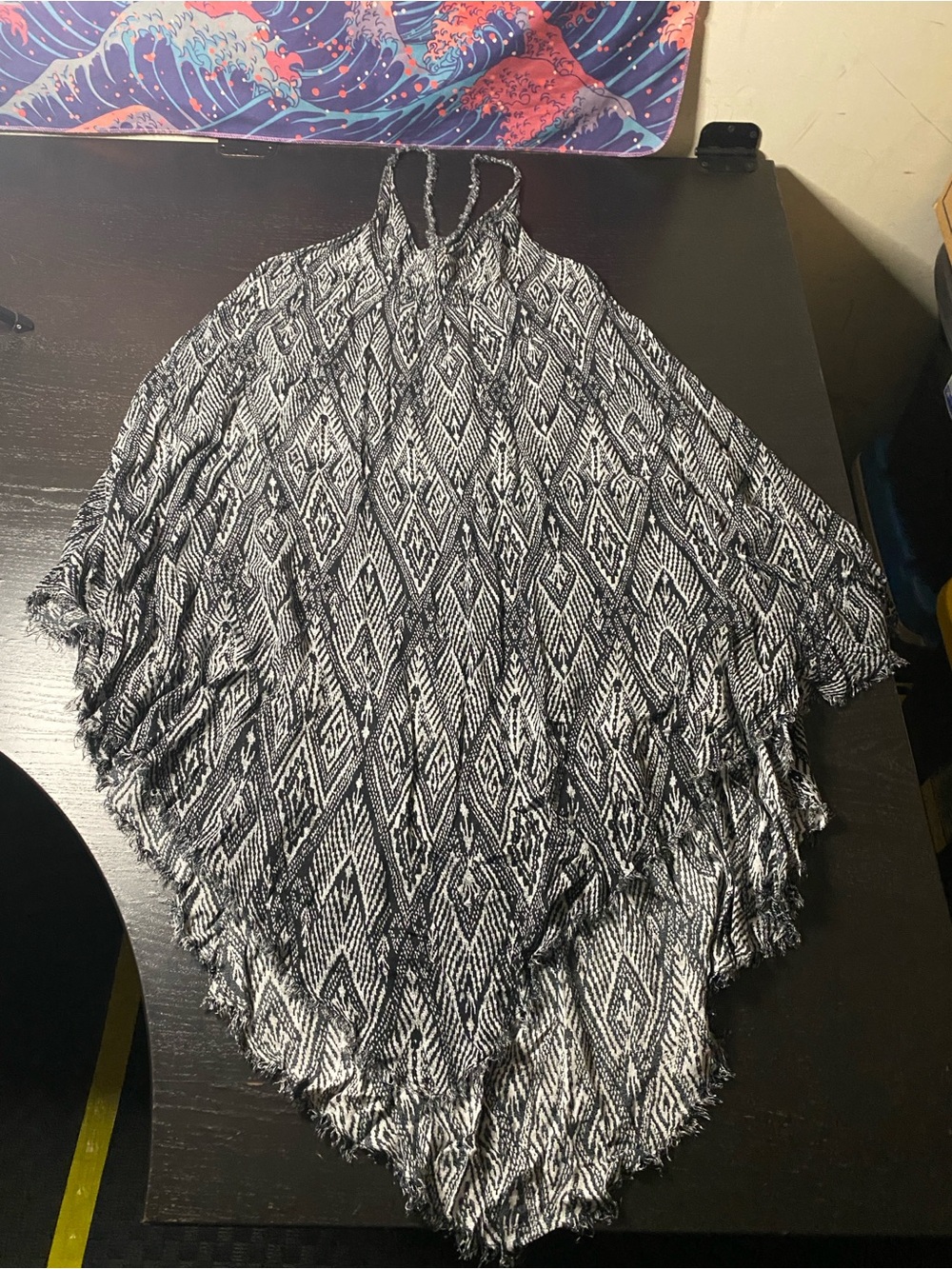 Black and White Zebra Print Knit Pullover Top